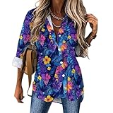 Gamme de tailles : disponible en S à 2XL, ce haut s'adapte à une large gamme de morphologies, des hauts petits pour femmes aux coupes plus décontractées. Que vous soyez à la recherche de hauts et chemisiers pour femme ou de chemises décontractées à imprimé de plantes tropicales colorées, ce chemisier est conçu pour flatter