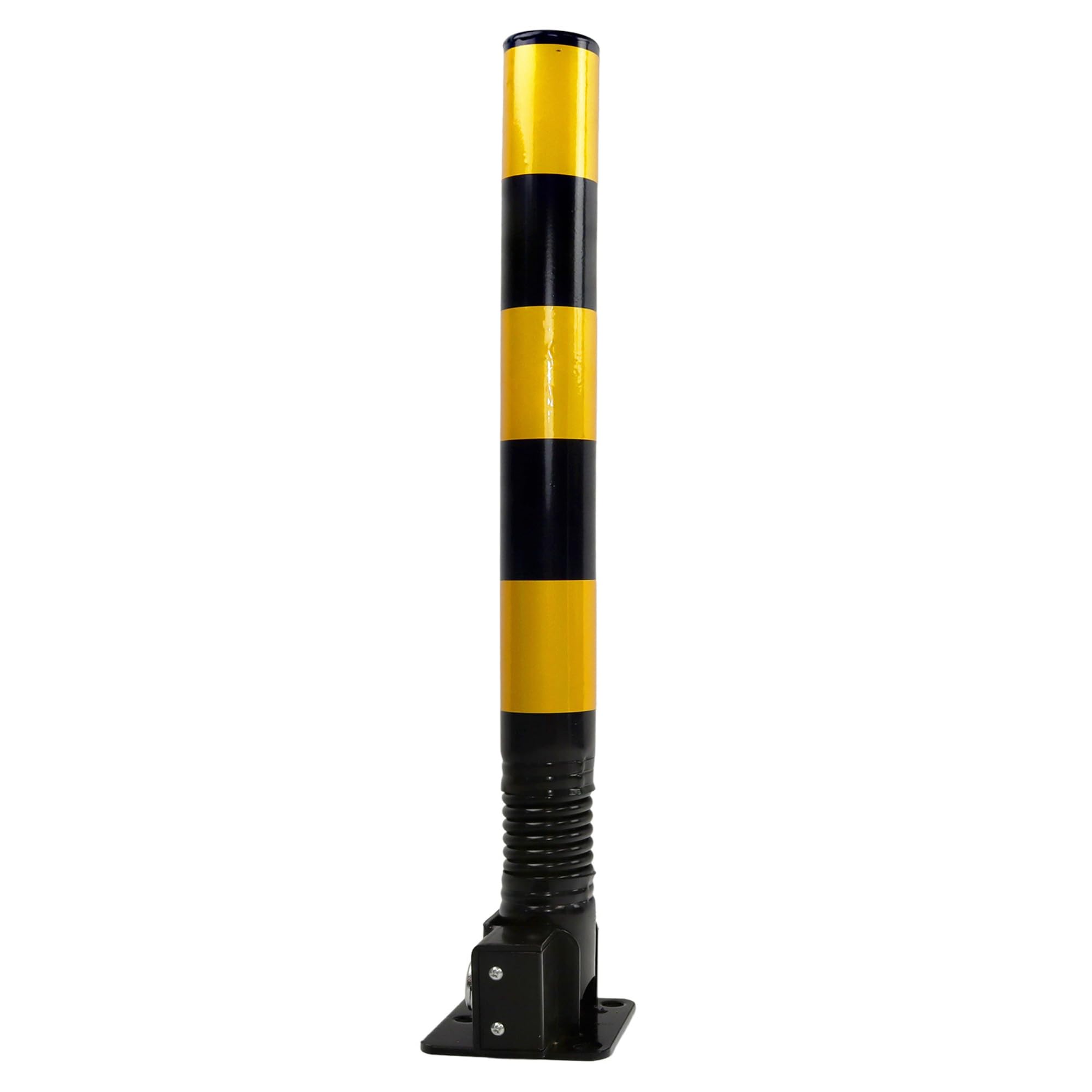 Vigil Folding Parking Post - 600mm - Black & Yellow