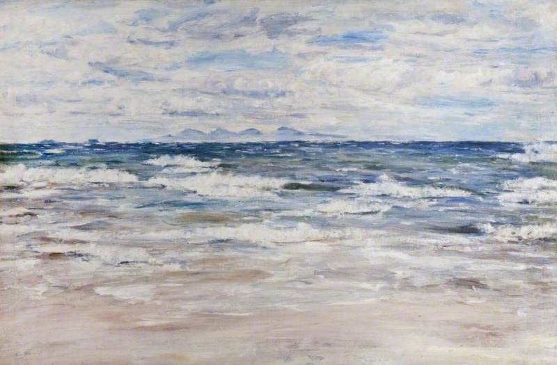 Affiches et Gravures les Paps du Jura par William Mctaggart Toile Salon 60x90