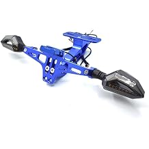 Motorcycle License Plate Bracket CNC Aluminum Alloy With Light For Suzuki GSX-R125 GSX-R600 GSX-R750 GSX-R1000 GSX-250R GSX-650F GSX R125/R600/R750/R1000/250R/650FBlue
