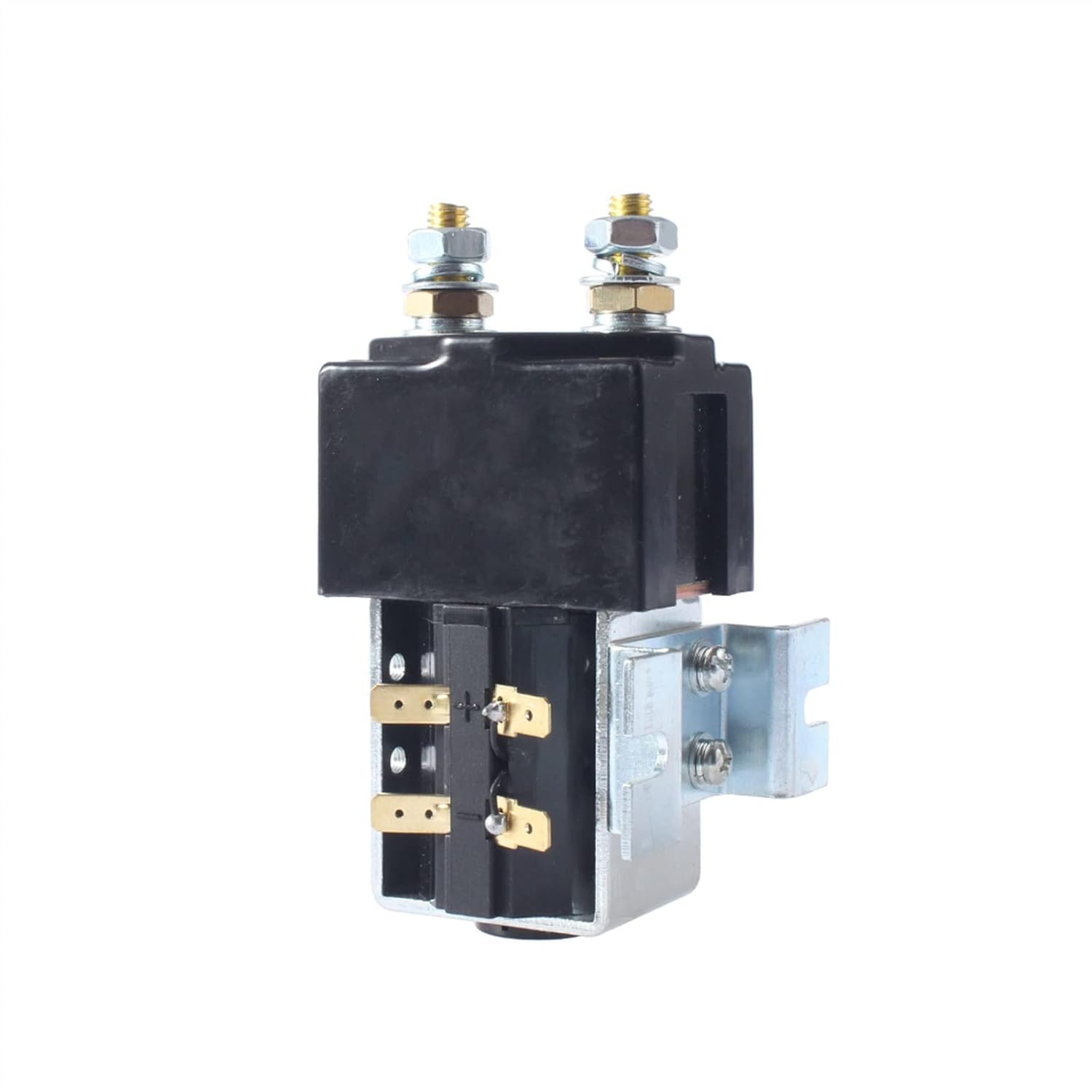 SW180 NO Normally Open Style 12V 24V 36V 48V 60V 72V 200A DC Contactor ZJW200A for Forklift Handling Wehicle Car Winch 1Pcs(48V)