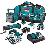 Makita XT613X1 18V LXT® Lithium-Ion Cordless 6-Pc. Combo Kit (3.0Ah)