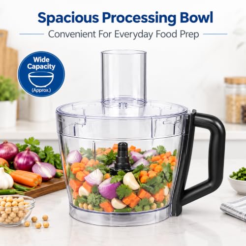 Image of Bajaj Original Food Processor Bowl With Lid | Compatible FX1000 & Icon DLX