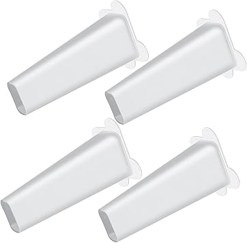 Thyle 4 Pcs Bat Exclusion Reusable Tool Bat Removal Device One Way Exclusion Trap Supplies Remove Plastic Cone for House Outdoor Control Removal