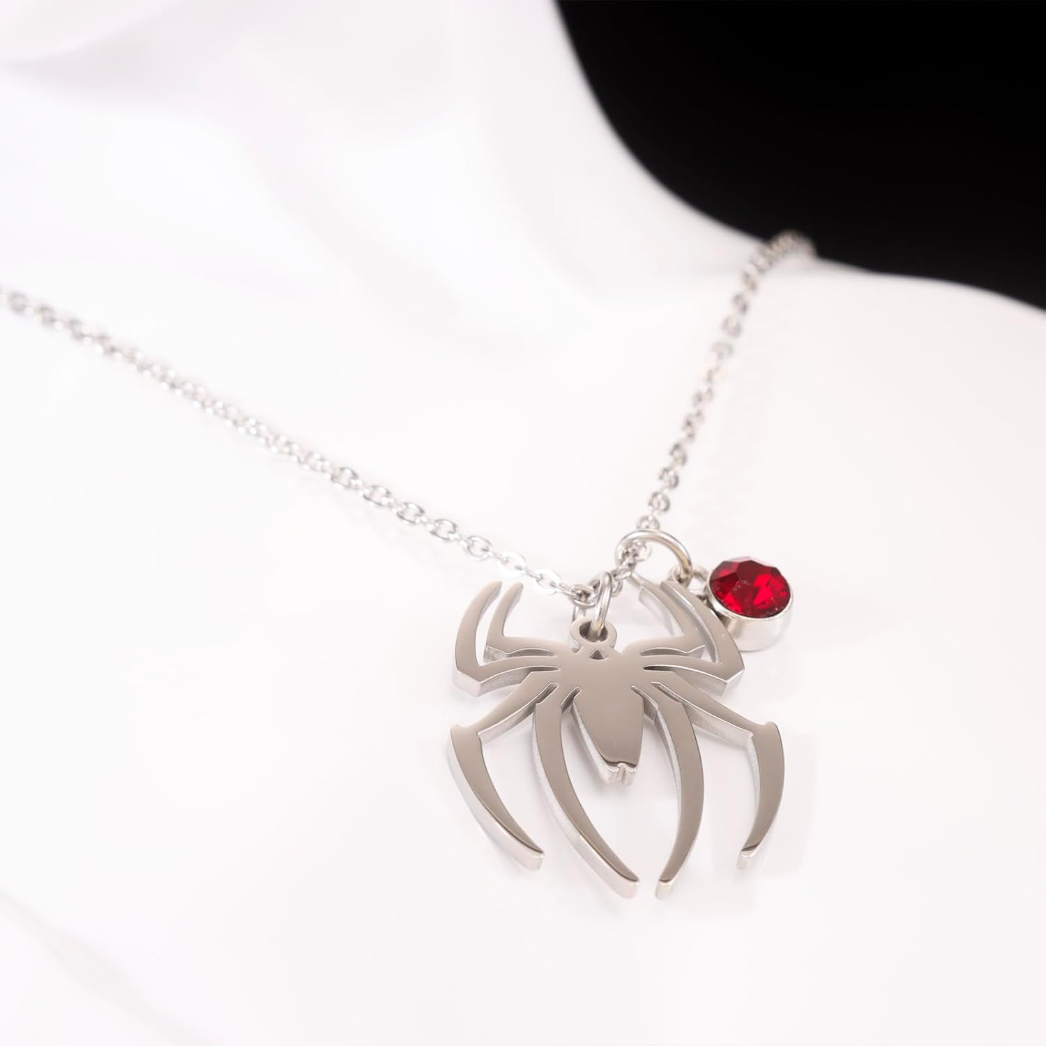 Kivosliviz Spider-man Necklace Women Gifts Merchandise Spider Charm Inspirational Spider Pendant Necklace for Men - Image 5