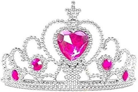Inception Pro Infinite Crown of Frozen with stones fuchsia accessories Crown for baby Girl