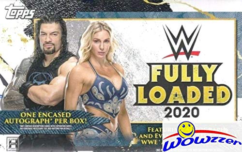 2020 Topps WWE Fully Loaded Factory Sealed HOBBY Box with Encased AUTOGRAPH or AUTOGRAPH RELIC! Look for Autos of AJ Styles, Alexa Bliss, Vince McMahom, Seth Rollins, Ember Moon & More! WOWZZER!