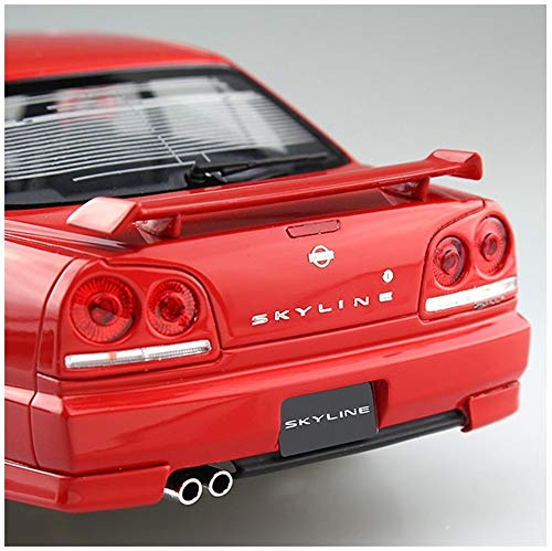 Nissan ER34 Skyline 25GT-X Turbo 1998 1:24 Modelo miniatura 4