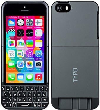 Typo 2 Keyboard Case for iPhone 5S and 5 (New Updated Model)
