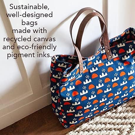 MAIKA Recycled Canvas Market Tote Bag - Image 8