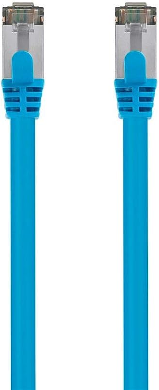 Cat8 Ethernet Network Cable - 2GHz, 40Gbps, S/FTP, 26AWG, 7 Feet, Blue - Entegrade Series