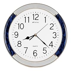 JUSTIME 14 inch Fashion Simplicity Two Tone Color Quality Wall Clock, Silent Non Ticking Movement photo JUSTIME 14 inch Fashion Simplicity Two Tone Color Quality Wall Clock, Silent Non Ticking Movement