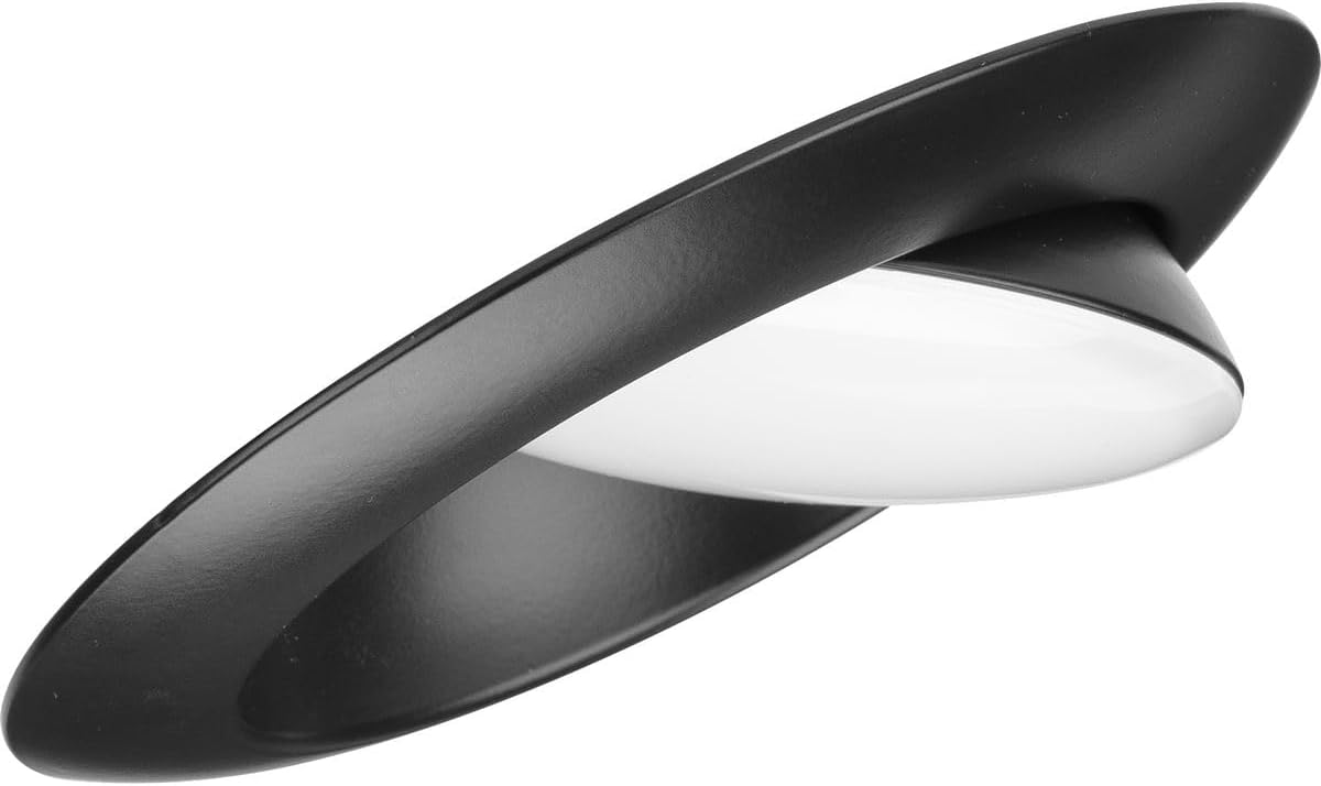 Progress Lighting Intrinsic Collection P800022-031-CS 4 in. Adjustable Eyeball 5-CCT Black Recessed Trim