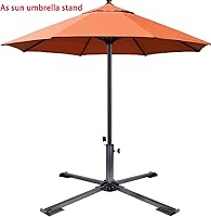Vista 7 de Soporte de anclaje plegable para patio, ajustable, portátil, anclaje de playa, hierro templado, resistente, soporte para sombrilla de patio al aire