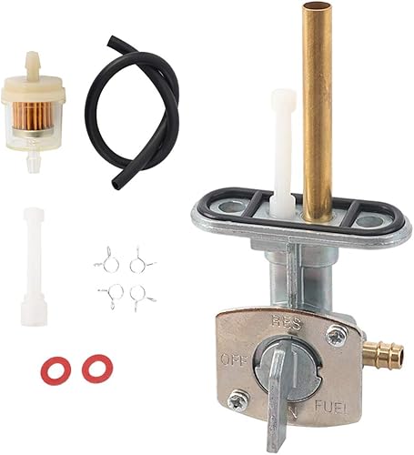 Fuel Vavle Petcock - Interruptor de tanque de apagado para Yamaha TTR 90 125 225 230 250 Timberwolf Bear Tracker Big Bear 250 Grizzly Raptor Warrior
