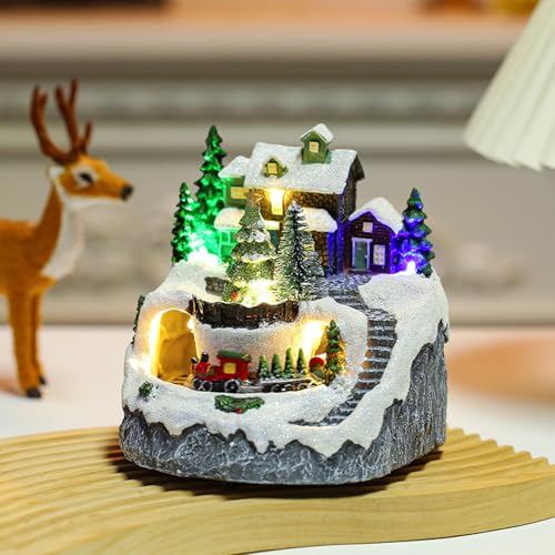 Maisons de village de Noël, le cadeau idéal pour illuminer les fêtes - 7
