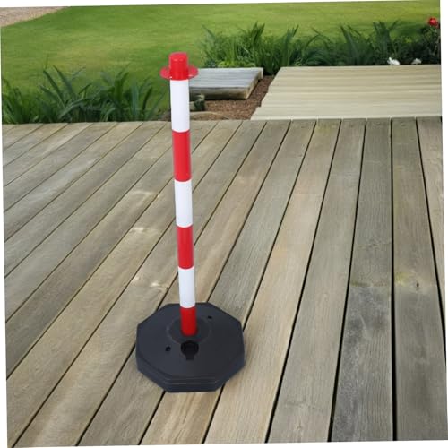 Poteau de sécurité plastique lestable pour éviter les chutes de balisage