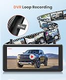 AUTO-VOX 7.2" Solar Wireless Reversing Camera Kit with DVR Loop Recording - 8
