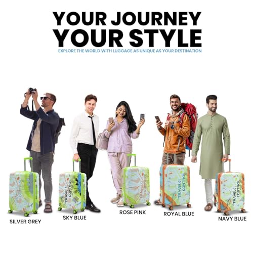Image of AMERICAN TRAVELLER THE Upland Trolley Bag | Expandable Travel Suitcase | Light Weight, Expandable Travel Suitcase, Durable Hard Shell, TSA-Type Lock, Spinner, Anti-Theft Zippers