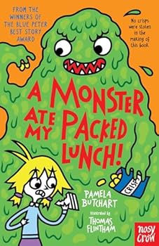 Paperback A Monster Ate My Packed Lunch (Baby Aliens, 11) Book