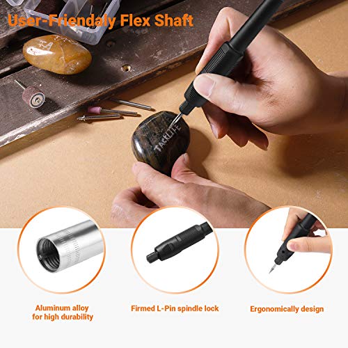 image for TACKLIFE Rotary Tool 200W Power Variable Speed with MultiPro Keyless C