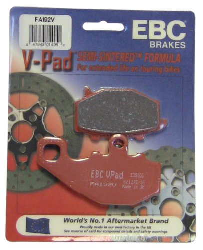 EBC Freins Fa192 V plaquettes de frein à disque pour stopper la perte de friction
