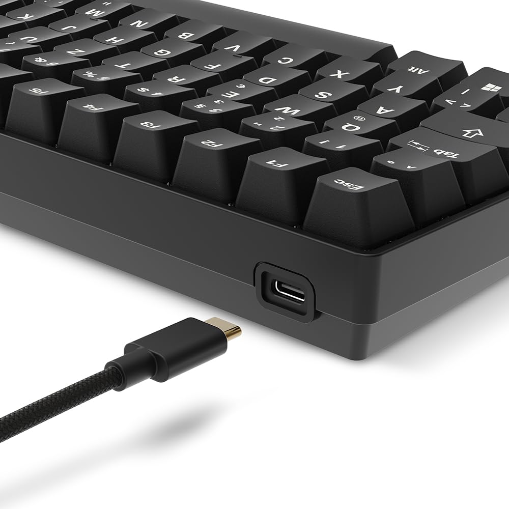 Sharkoon SGK50 S2 PBT Schwarz, RGB, Gateron GPRO Gelb