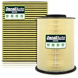 Dacall Engine & Cabin Air Filter Set for Ford Escape 1.5L 1.6L 2.0L (2013-2019), Focus 1.0L 2.0L