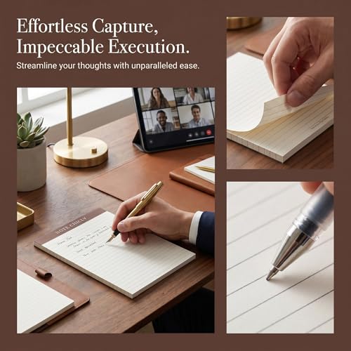 Bloc-notes papier bureau et école lot de 2 organisation simple