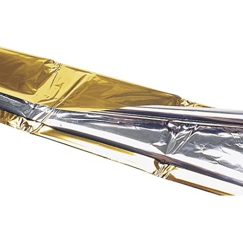 Leina-Werke Rescue blanket/43000 160 x 210 cm silver/gold Cover