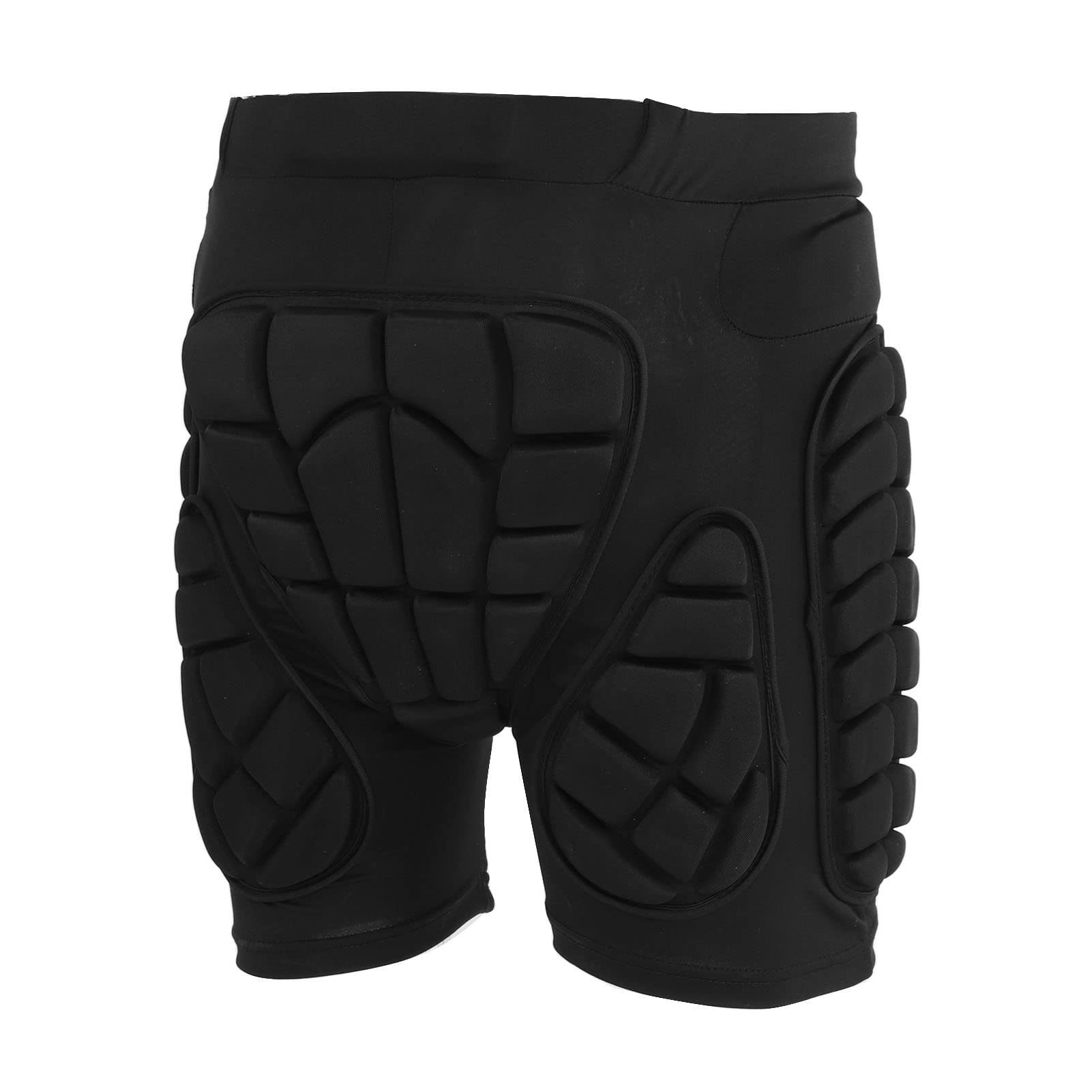 Alomejor H¨¹ftschutz Shorts Damen Herren Gepolsterte Schutzhose mit Elastischem Bund f¨¹r Extremsportarten Radfahren Skateboard Baumwoll-Polyester Bequeme Sportunterst¨¹tzung