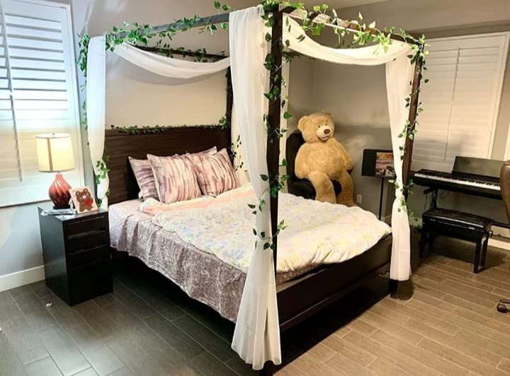 VK-HORE-Artificial-Garlands-Hanging-Leaves-Greenery-Vine-Creeper-Plan-Contains-30-Leaves-Each-String-72ftPack-of-2