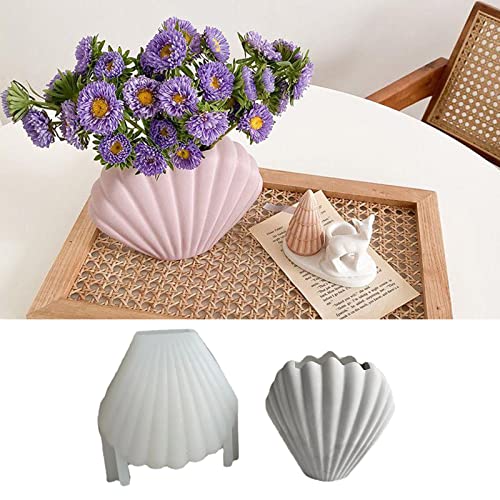 Moule silicone pot de fleurs démoulage facile plâtre et béton - 3