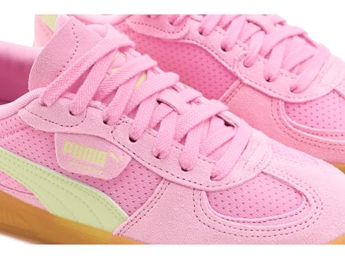 PUMA PUMA Womens Palermo Moda Vintage Shoes Pink Shimmer/Apple Spritz 6 Medium