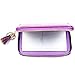 FingerAngel 24 Slots Nail Stamping Plate Holder Case Round Square Rectangular Nail Art Stamp Plate Organizer Purple Color Stamping Ablum (Purple)