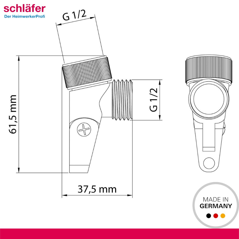 Schläfer 8122013, Silver, 4 x 7 x 12.7 cm - Image 2