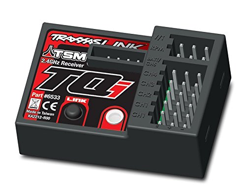 Traxxas 1/16 E-Revo Vxl Tqi 2-Ch Link Enabled Radio Transmitter & Tsm Receiver #TOP2
