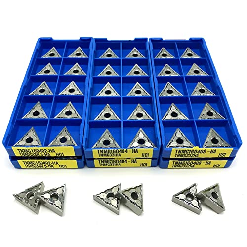 10PCS Puntas para Torno Externo DOLUNTO TNMG160402 miniatura 1