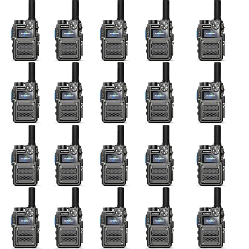 Image of (Heavy Duty) Lifetime Free Unlimited Range Long Range Walkie Talkies for Adults Rapid 4G LTE PoC Two Way Radios Long Distance with Nationwide Range for Team Management,Truck Fleet(20-Pack)