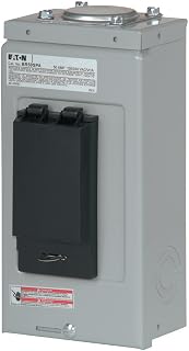 Eaton BR50SPAST Spa Panel, 50A, 1PH, 120/240VAC, BR Type, Self Test, GFCI, NEMA 3R