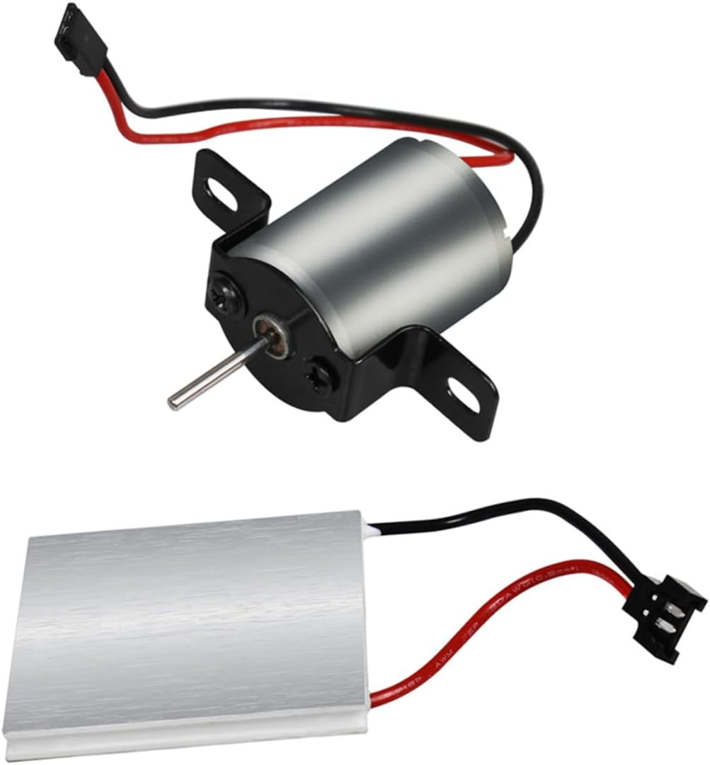 Alipis 3sets Fireplace Fan Generator Accessories Blower Fan Motor Replacement Parts for Easy to Install Thermoelectric Heat Powered