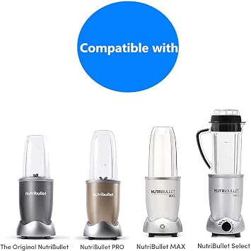 Replacement Parts Cups,Compatible with Nutribullet Blender 600W & 900W (2 18oz mugs)