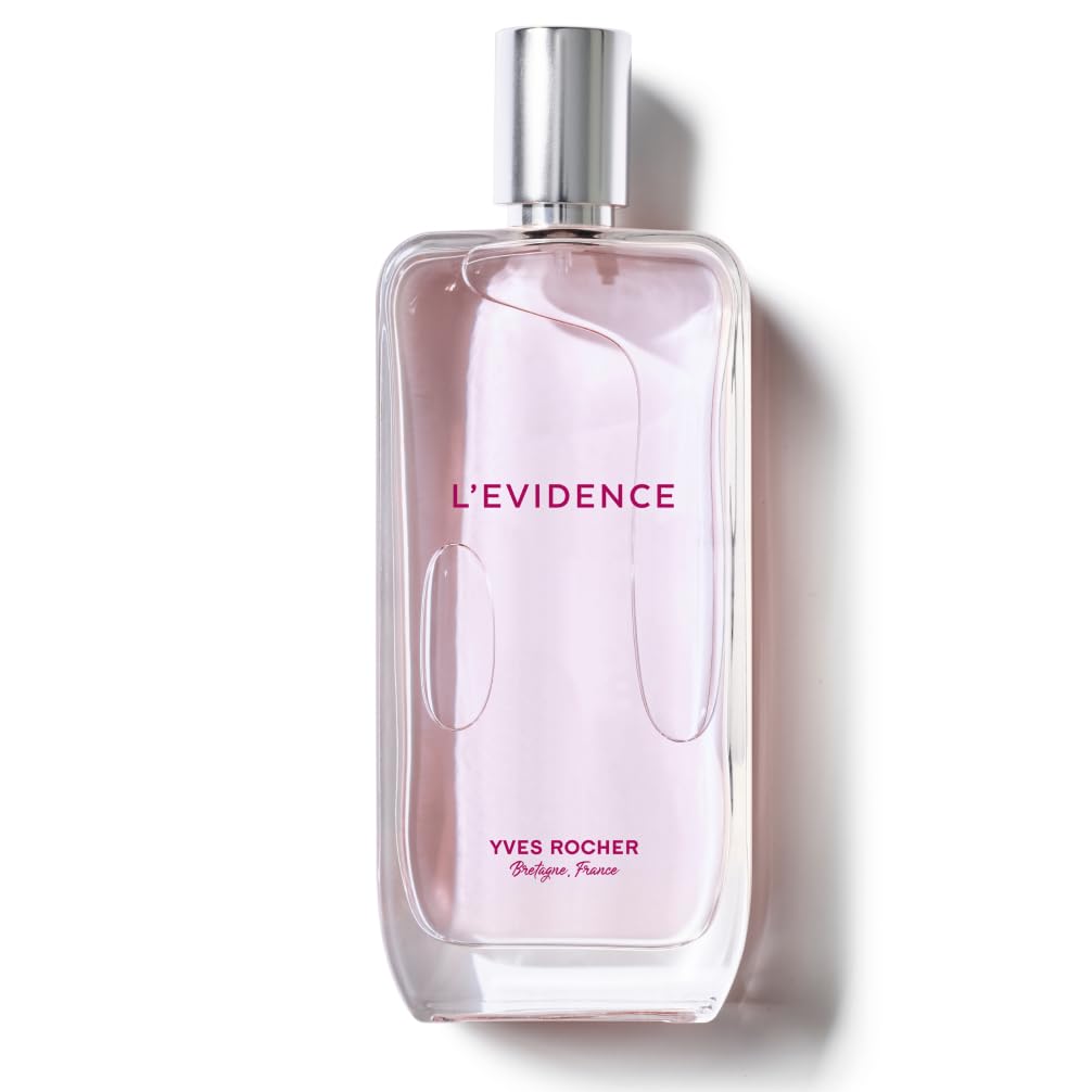 Yves Rocher L'EVIDENCE - Eau de Parfum Damen - Süßer, frischer und blumiger Chypre-Duft mit Magnolie, Pfirsich & Patchouli - Elegantes und langanhaltendes Parfum - 100 ml