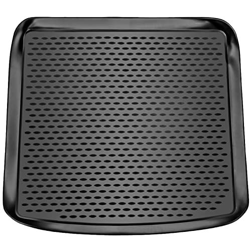 ELMASLINE 3D Gummi Kofferraumwanne für Skoda Fabia 3 Kombi 2014-2021 | Kofferraummatte Kofferraumabdeckung Zubehör | Passt Nicht auf den doppelten Ladeboden!!