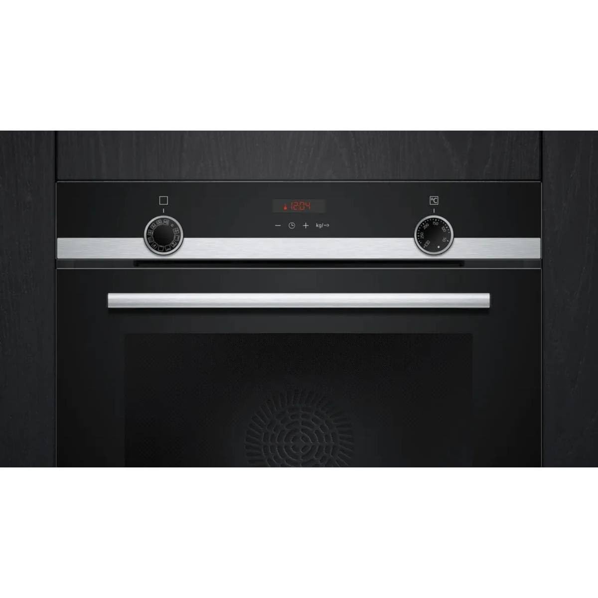 Siemens - Horno iQ300, 60 x 60 cm, Limpieza pirolítica, humidClean, cookControl, Acero Inoxidable, HB574AER3