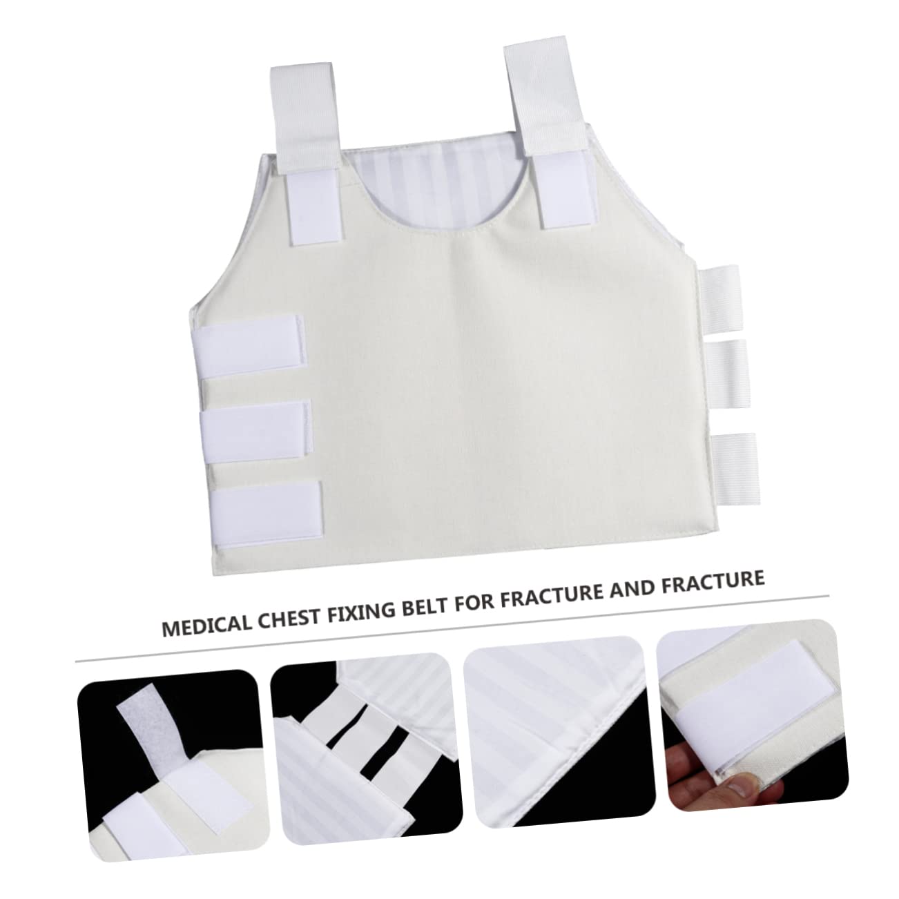 FOMIYES Protection Rib Protection Belt Chest Binder for Intercostal Strain Dislocated Ribs Lightweight Breathable Binder Rib Support Random