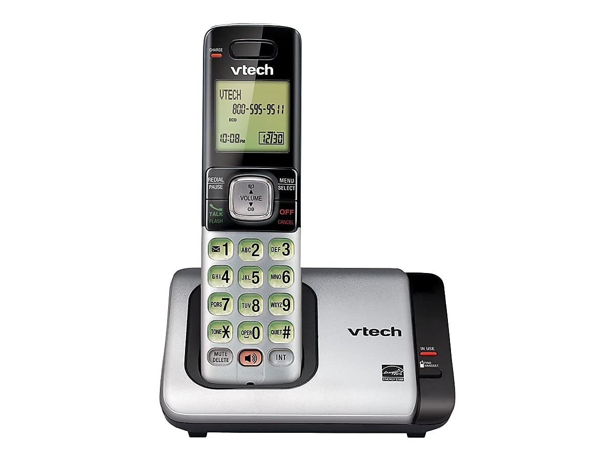 VTech CS6719 Cordless Telephone, Silver/Black