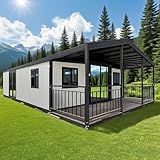 Casa pequeña prefabricada modular, espacios de trabajo conjunto y cabina para la venta (20