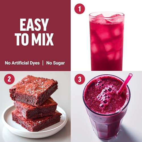 Image of Force Factor Total Beets Organic Beetroot Powder, USDA Certified | Superfood to Boost Daily Nutrition, Vegan, Gluten-Free, and Non-GMO Beet Supplement, Unflavored, 180 Servings, 2-Pack