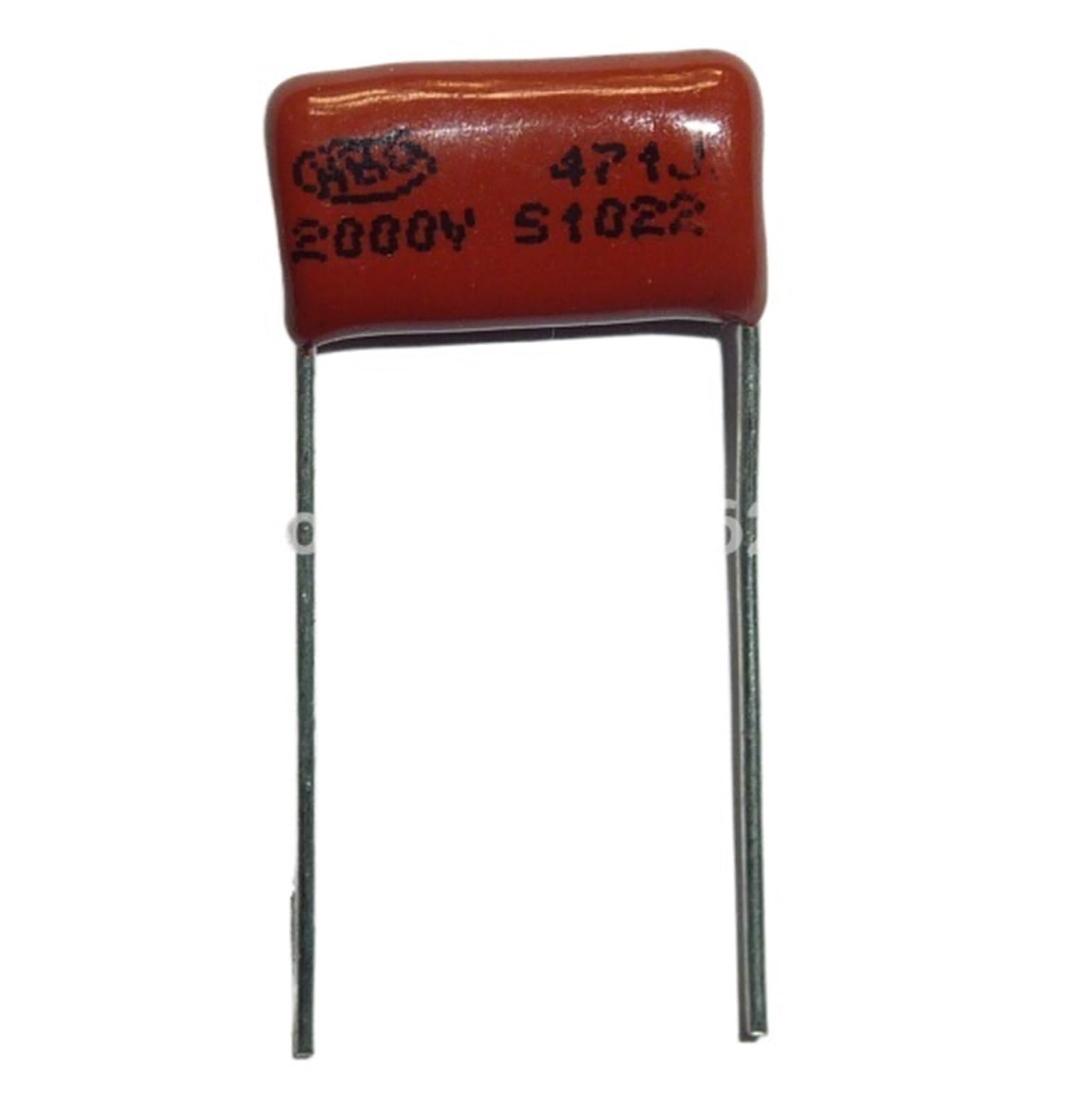 ICXLPMC 20pcs CBB capacitor 471 2000V 471J 2KV 470pF 0.47nF P15 CBB81 Metallized Polypropylene Film Capacitor